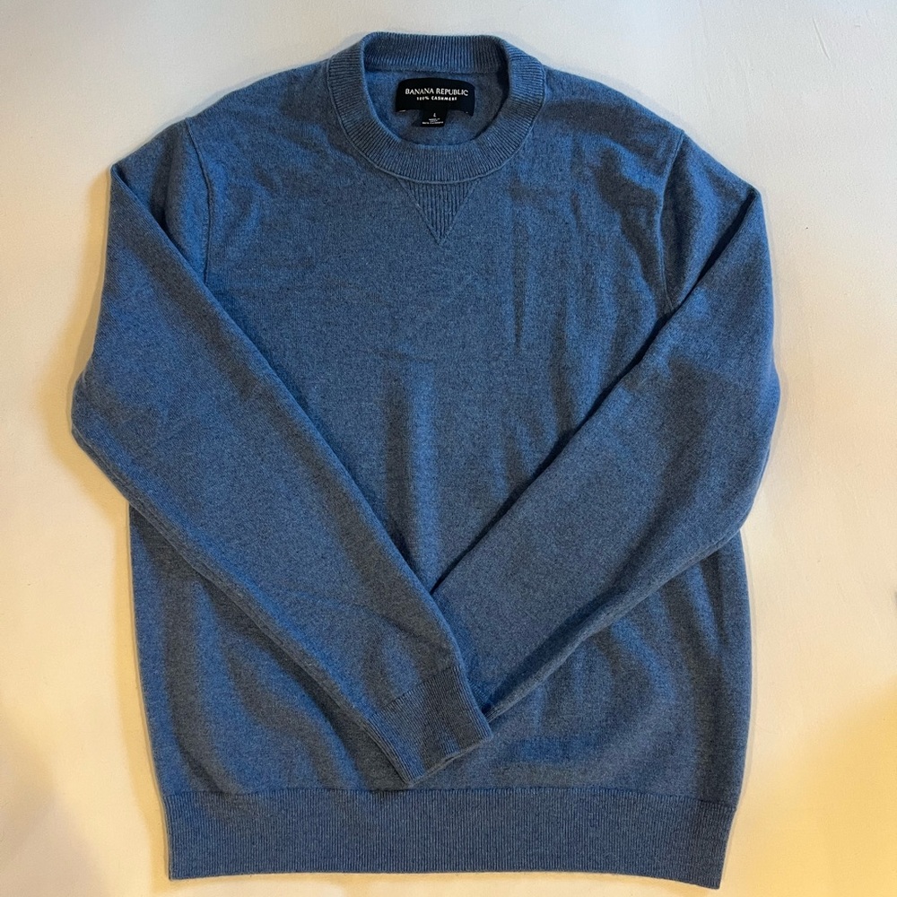 Men’s Banana Republic 100% cashmere sweater